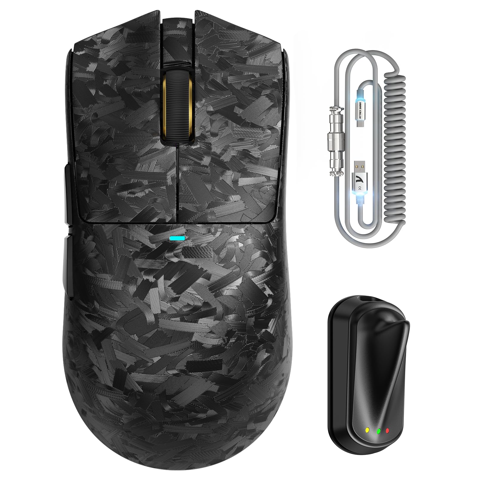 Amazon.com: ATTACK SHARK X11ULTRA Carbon Fiber Wireless Esports